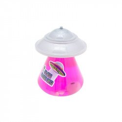 Slime színes LED lámpával és sötétben világító UFO-val Slime Nincs