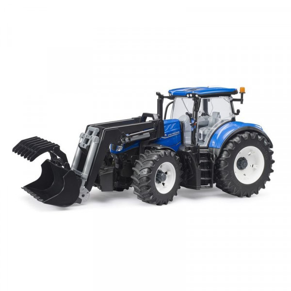 New Holland T7. 315 traktor homlokrakodóval