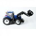 New Holland T7. 315 traktor homlokrakodóval