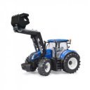 New Holland T7. 315 traktor homlokrakodóval
