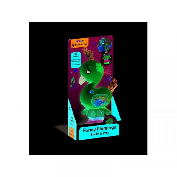 Baby Clementoni Flamingó csörgő - elektromos