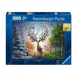 Puzzle 1000 db - Varázslatos szarvas 1000-2999 darabos puzzle Ravensburger