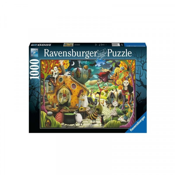 Puzzle 1000 db - Boldog Halloween