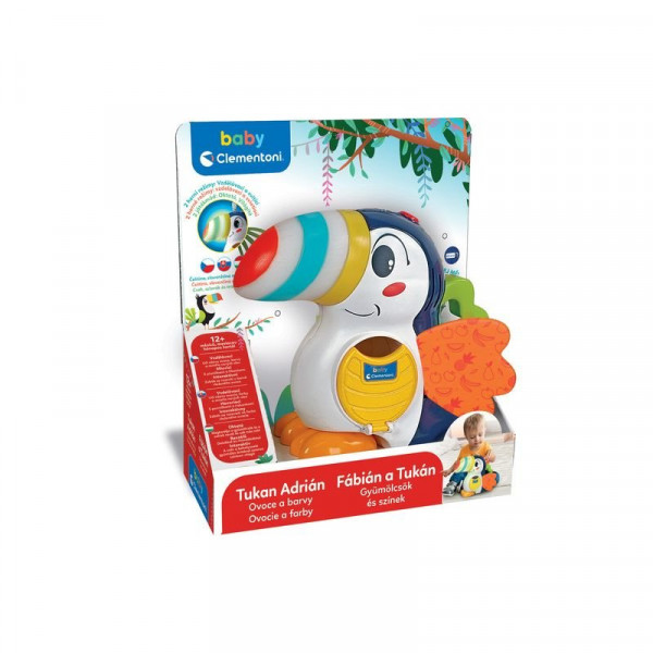 Baby Clementoni Fábián A Tukán - Interaktív Magyarul Beszélő Madár Baby Clementoni Fábián A Tukán - Interaktív Magyarul Beszélő Madár