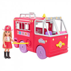 Barbie Chelsea tűzoltóautó Baba, babakocsi Barbie