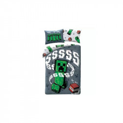 Minecraft Kétrészes ágyneműgarnitúra Párna, takaró Nincs