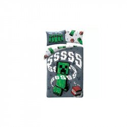 Minecraft Kétrészes ágyneműgarnitúra Párna, takaró Nincs