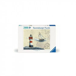 Puzzle 2000 db - Romantikus világítótorony 1000-2999 darabos puzzle Ravensburger