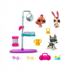 LPS S3 Disco 3-As Készlet Gyűjthető Littlest Pet Shop