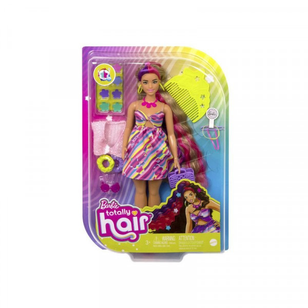 Barbie Totally hair baba - virág