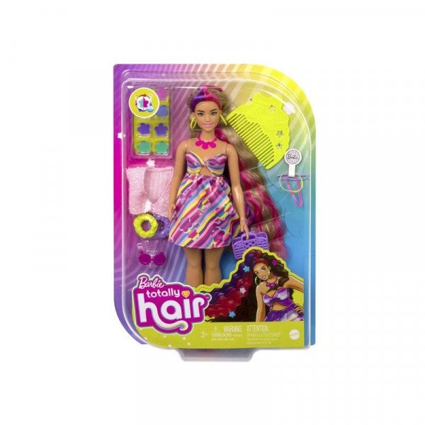 Barbie Totally hair baba - virág