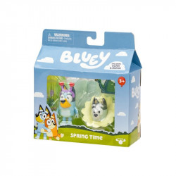 Bluey Figura Dupla Csomag Tavasz