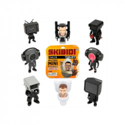 Skibidi WC mini figurák