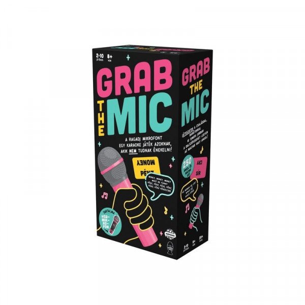 Lucky egg, grab the mic társasjáték
