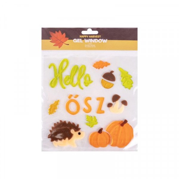 Ablakzselé helló ősz süni