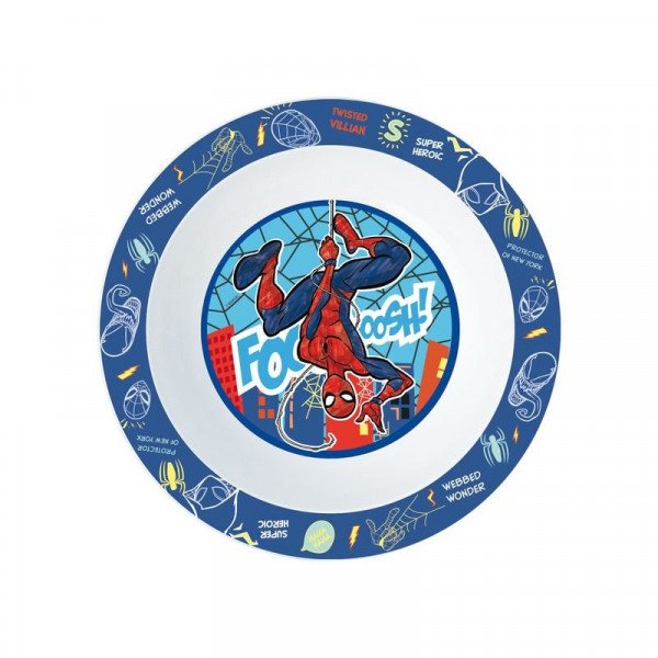 Műa. Pókember mélytányér