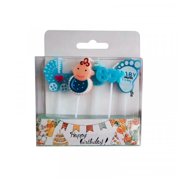 Gyertya szülinapi több színben