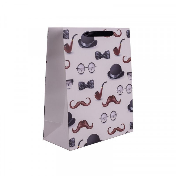 Papírtasak bajusz /kalap /pipa 2632