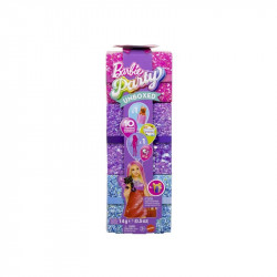 Barbie party reveal glamour meglepetés szett - piros Baba, babakocsi Barbie
