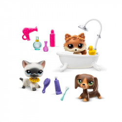 LPS S3 Spa 3-As Készlet Gyűjthető Littlest Pet Shop
