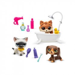 LPS S3 Spa 3-As Készlet Gyűjthető Littlest Pet Shop