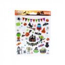Halloween Classy matrica 15x17cm, többféle
