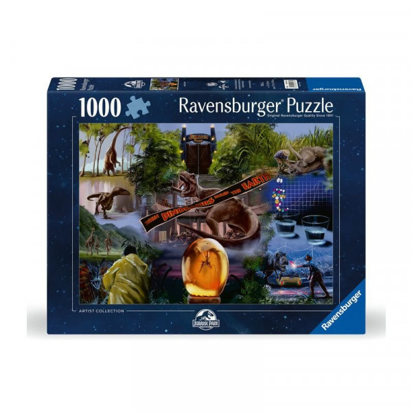 Puzzle 1000 db - Jurassic park