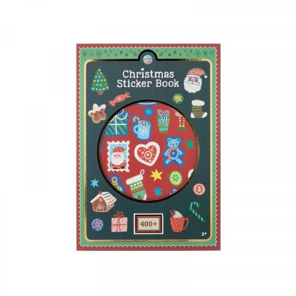 Karácsonyi matricás könyv. A4, 8 lap