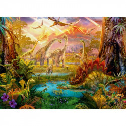 Puzzle 500 db - Dinoszauruszok országa
