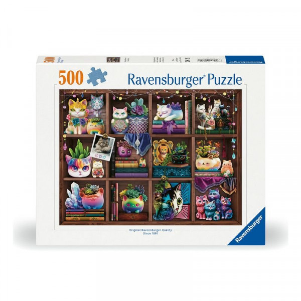 Puzzle 500 db - Cicamicák