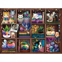 Puzzle 500 db - Cicamicák