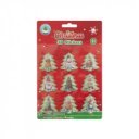 Karácsonyi 3D matrica, 9 db /csomag, 2 féle