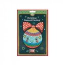 Karácsonyi gyémántfestő, A5, extra nagy kövekkel, 2 féle