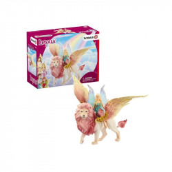 Schleich Tündér szárnyas oroszlánon