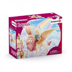 Schleich Tündér szárnyas oroszlánon Állatfigura, állatszett Schleich