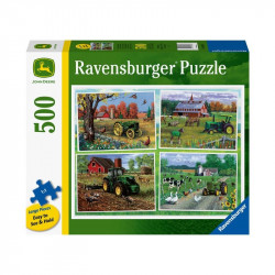 Puzzle 500 db - John Deere 500-999 darabos puzzle Ravensburger
