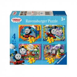 Puzzle 4in1 - Thomas és barátai 100-499 darabos puzzle Ravensburger