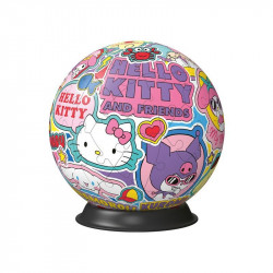 Puzzle 3D 72 db - Hello Kitty és barátai 3D puzzle Ravensburger