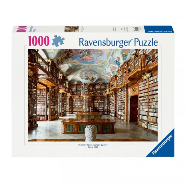 Puzzle 1000 db - Szent Flórián könyvtár