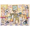 Puzzle 500 db - Őrült macskák