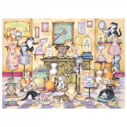 Puzzle 500 db - Őrült macskák