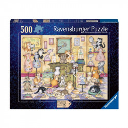 Puzzle 500 db - Őrült macskák 500-999 darabos puzzle Ravensburger