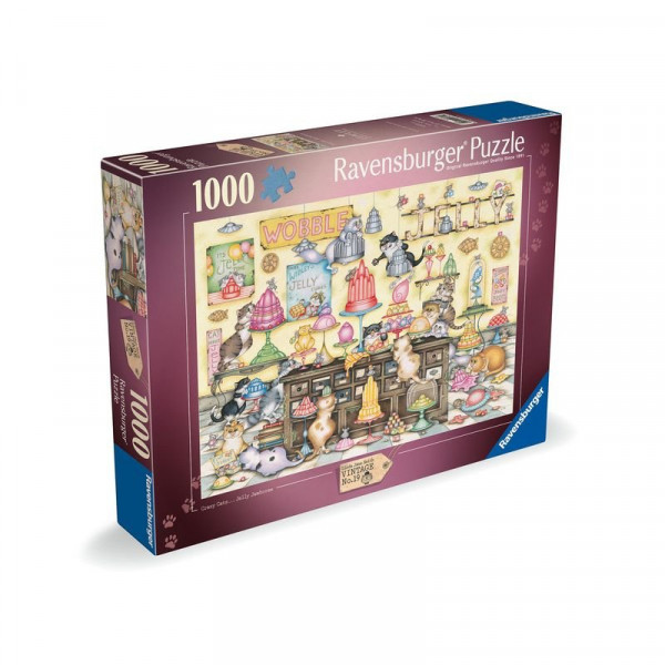 Puzzle 1000 db - Őrült macskák