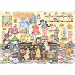 Puzzle 1000 db - Őrült macskák