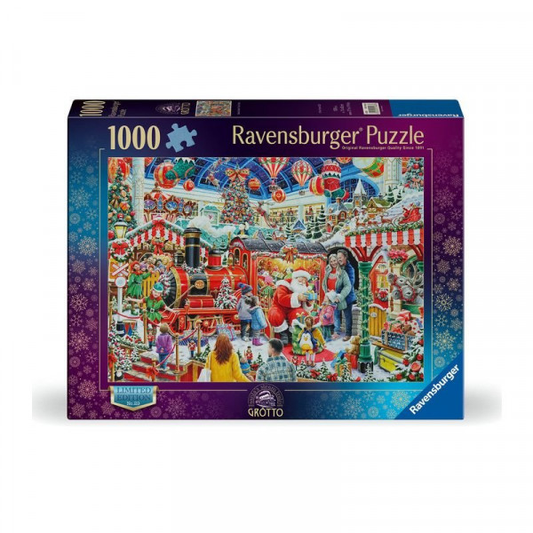 Puzzle 1000 db - A mikulás gőzöse