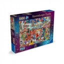 Puzzle 1000 db - A mikulás gőzöse