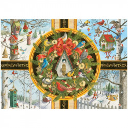 Puzzle 500 db - Karácsonyi énekesmadarak