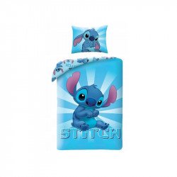 Lilo&Stitch Kétrészes pamut ágyneműgarnitúra 140x Párna, takaró Nincs