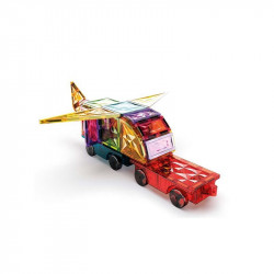 Geomag Magnetic Tiles Gems járművek