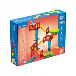 Geomag Magnetic Tiles Marble Run 45 Építőjáték Geomag